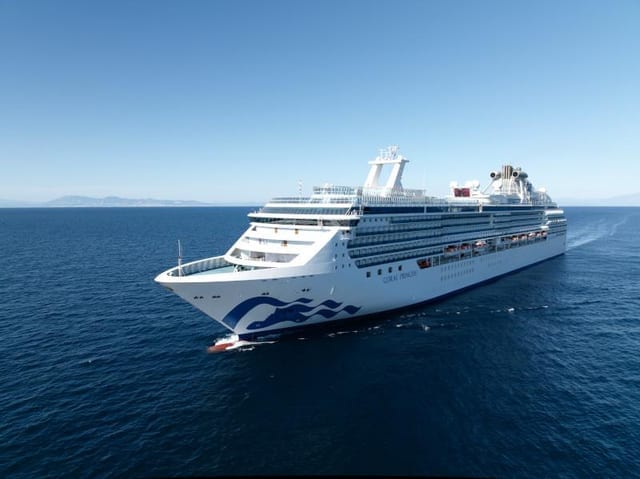 Vista exterior del Coral Princess