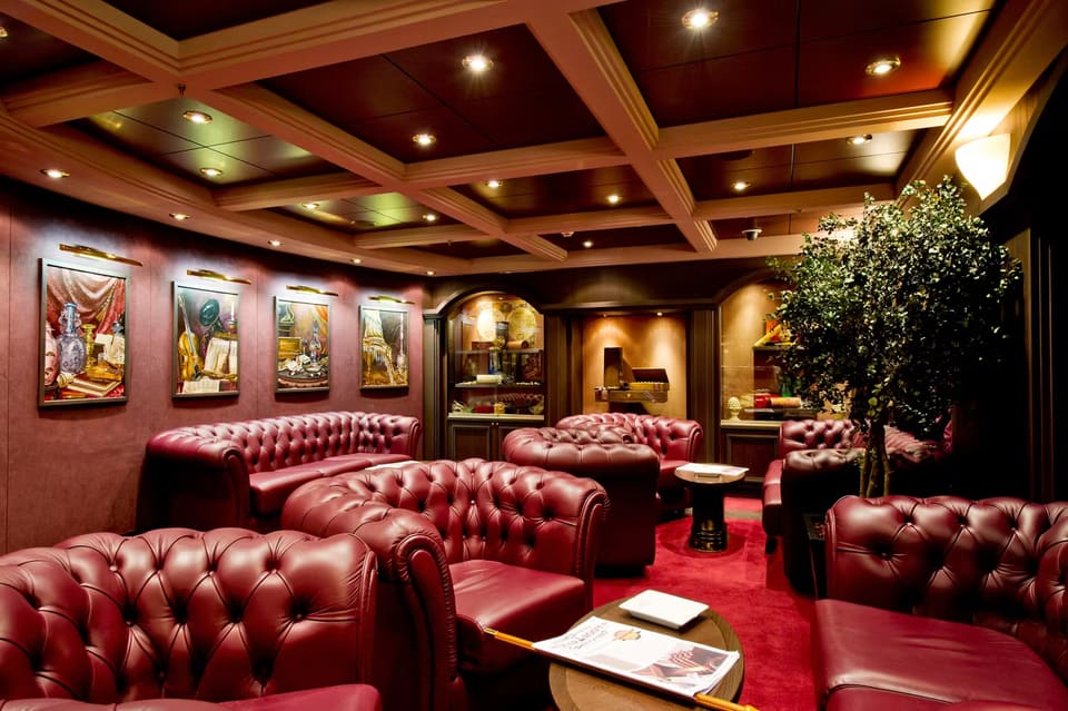 Cuba Lounge Cigar Room del MSC Magnifica