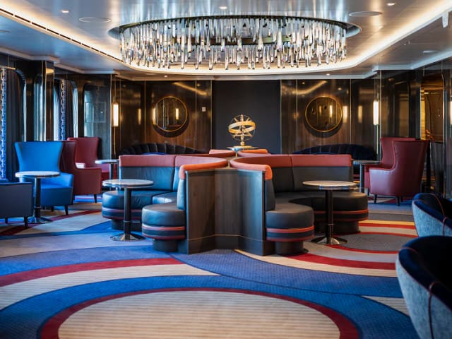 Chart Room a bordo de Queen Anne