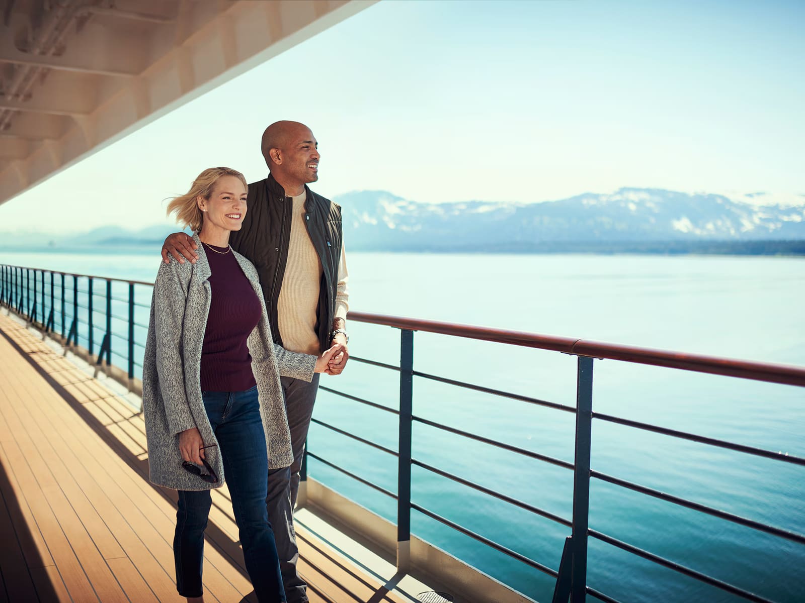 Promenade Deck a bordo de Queen Elizabeth