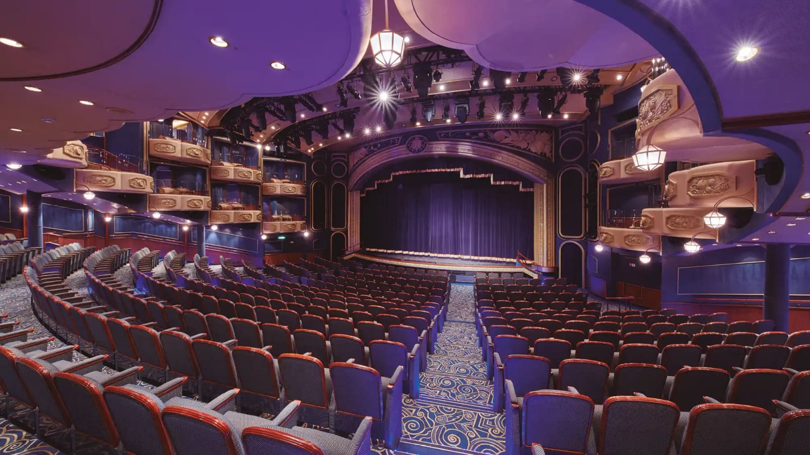 Teatro a bordo de Queen Elizabeth