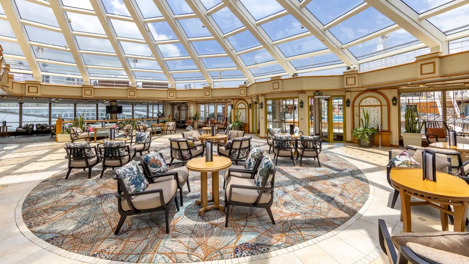 Winter Garden a bordo de Queen Elizabeth