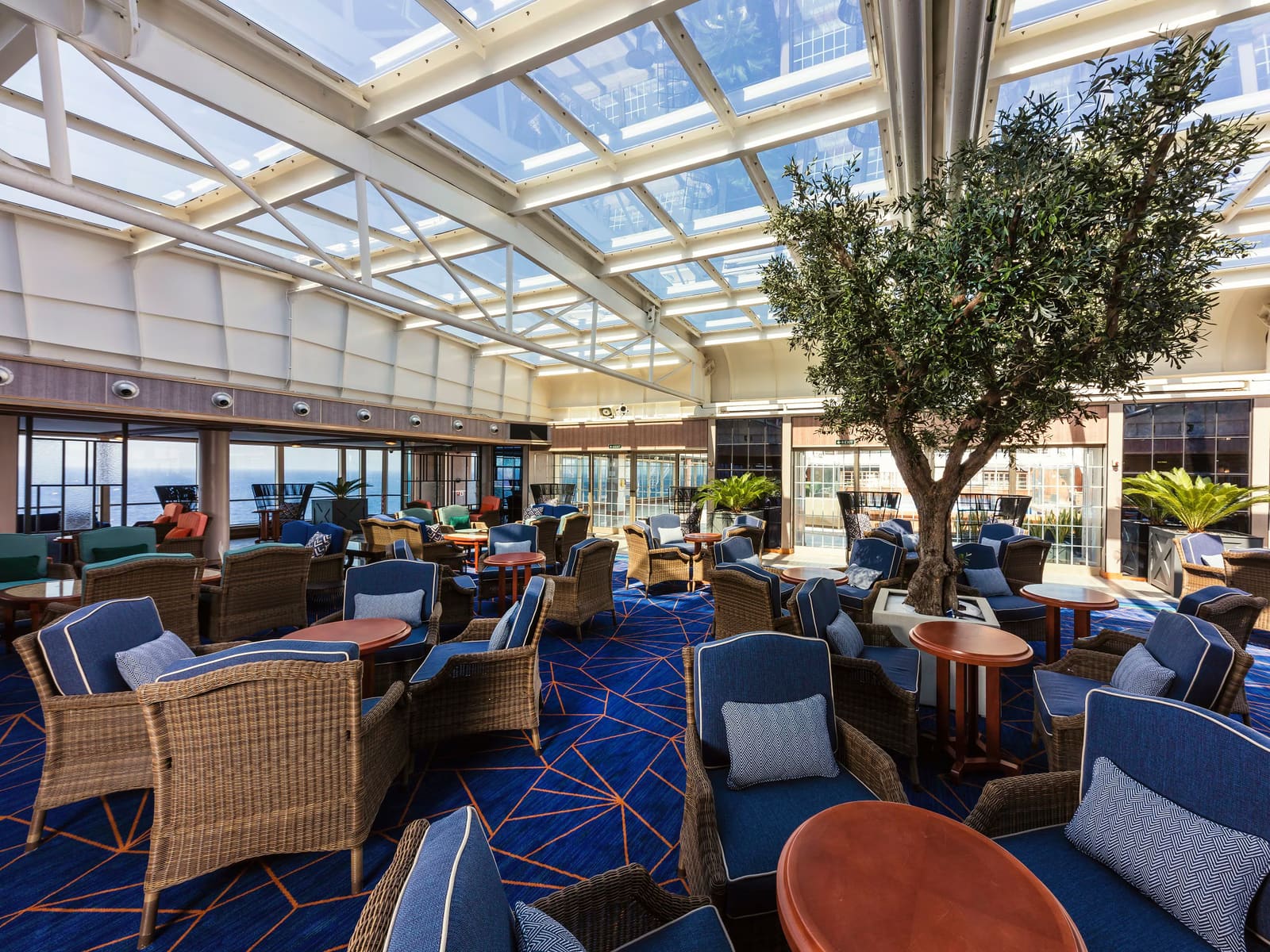 Winter Garden a bordo de Queen Victoria