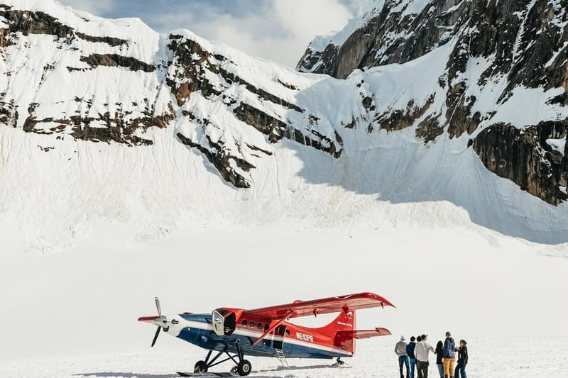 Vuelo panorámico sobre el Denali