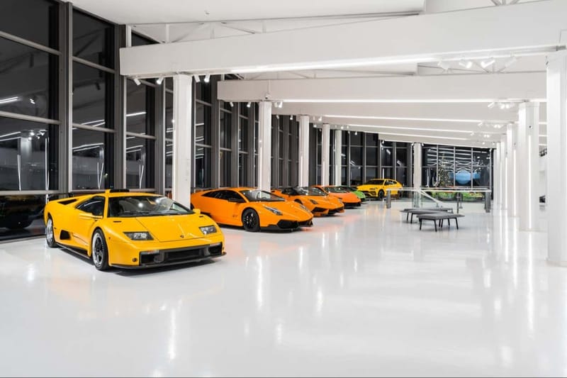 Entrada al Museo Lamborghini