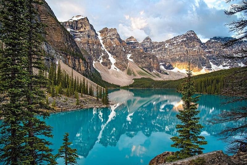 Lago Louise, lago Moraine y Banff desde Calgary