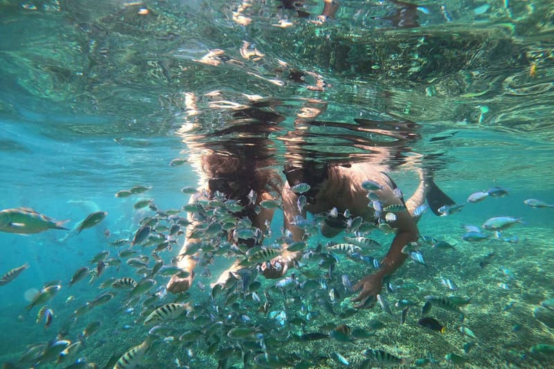 Snorkel en Gili Meno