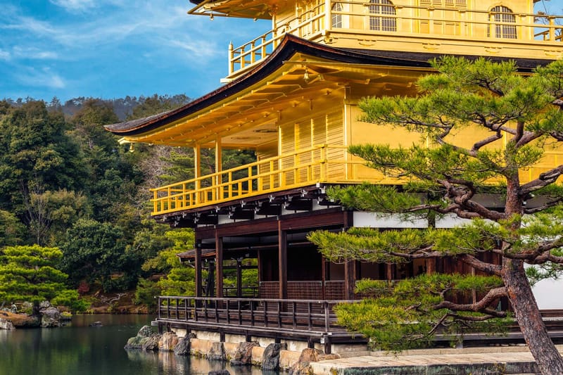Pabellón Dorado, templo Otagi Nenbutsu-ji y bosque de Arashiyama