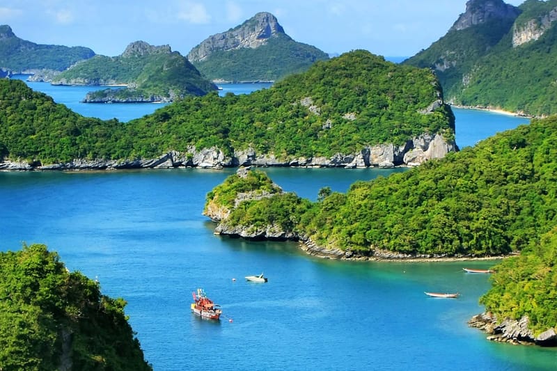 Excursión a Ang Thong en lancha rápida