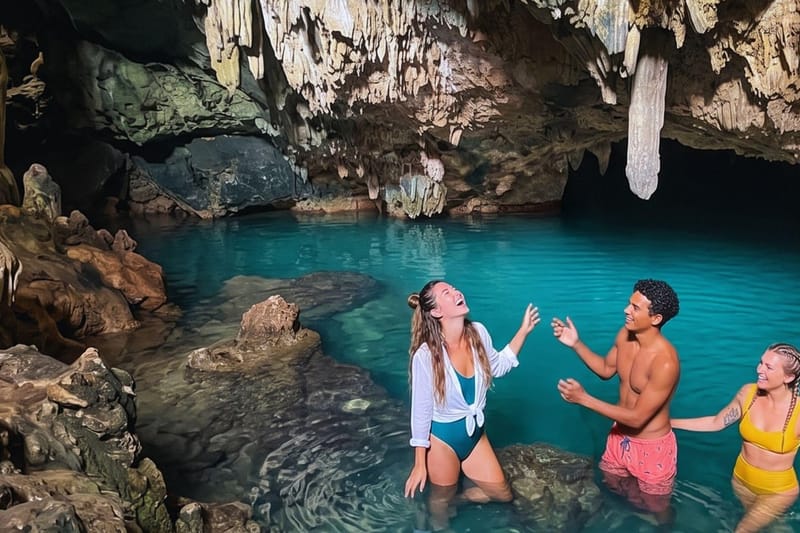 Excursión a las cuevas de Rangko y Batu Cermin