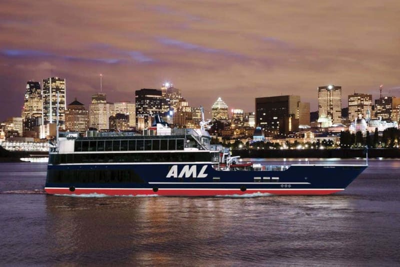 Crucero nocturno por Montreal