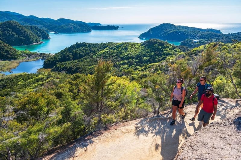 Marahau: Kayak y caminata con Abel Tasman Kayaks