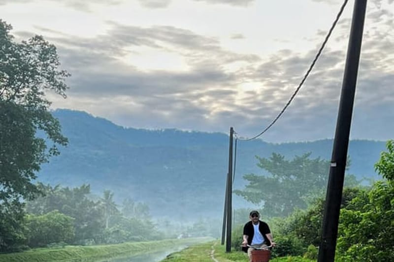 Ciclismo por la campiña malaya