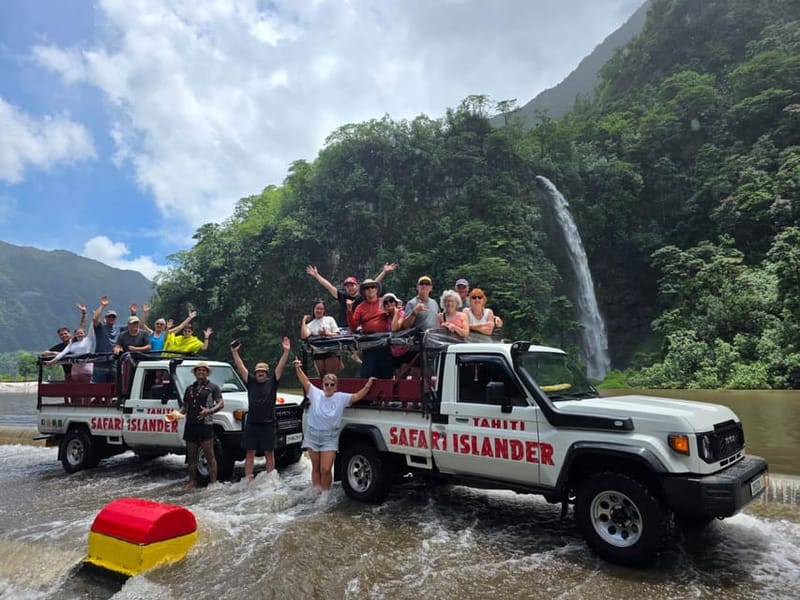 Safari en 4x4 por el valle de Papenoo y Maroto