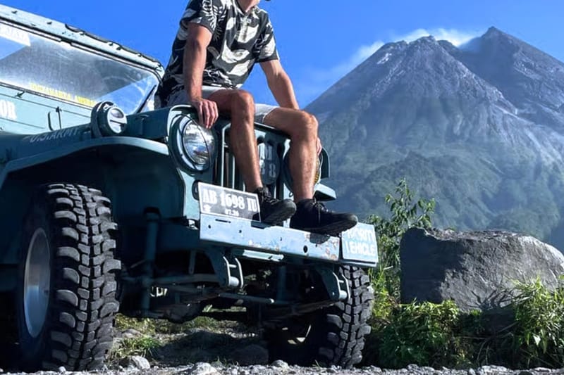 Ruta en jeep por el volcán Merapi