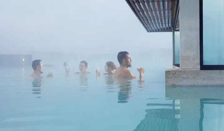 Círculo dorado y Blue Lagoon