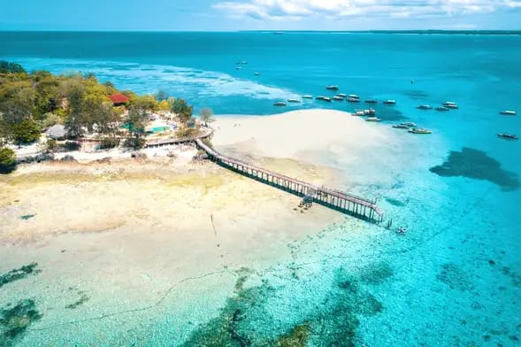 Excursión a la isla de la Prisión y playa Nakupenda