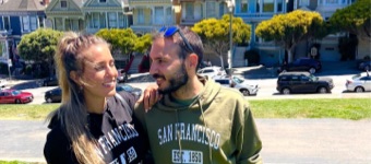 El viaje de novios alrededor del mundo de Andrea y Fer 