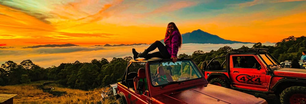Tour en 4x4 por el monte Batur al amanecer